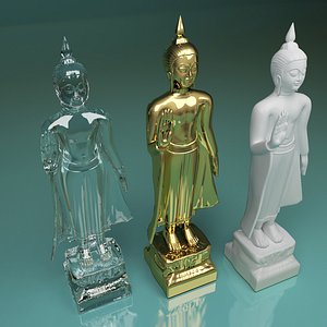 3D sculpture buddha