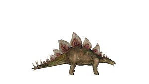 3D model Mutant Stegosaurus 3D Model  Fantasy Dinosaur Creature