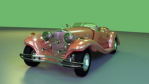 car roadster 3D model