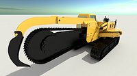 ZANJADORA - MECHANICAL DRIVE CHAIN TRENCHER