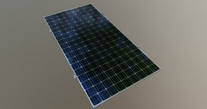 3D 10-Solar Panel 550Wp 2278x1134x35mm