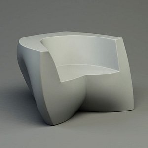 3d frank gehry easy chair