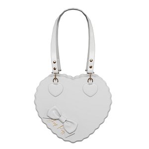 Heart white bag v5 3D