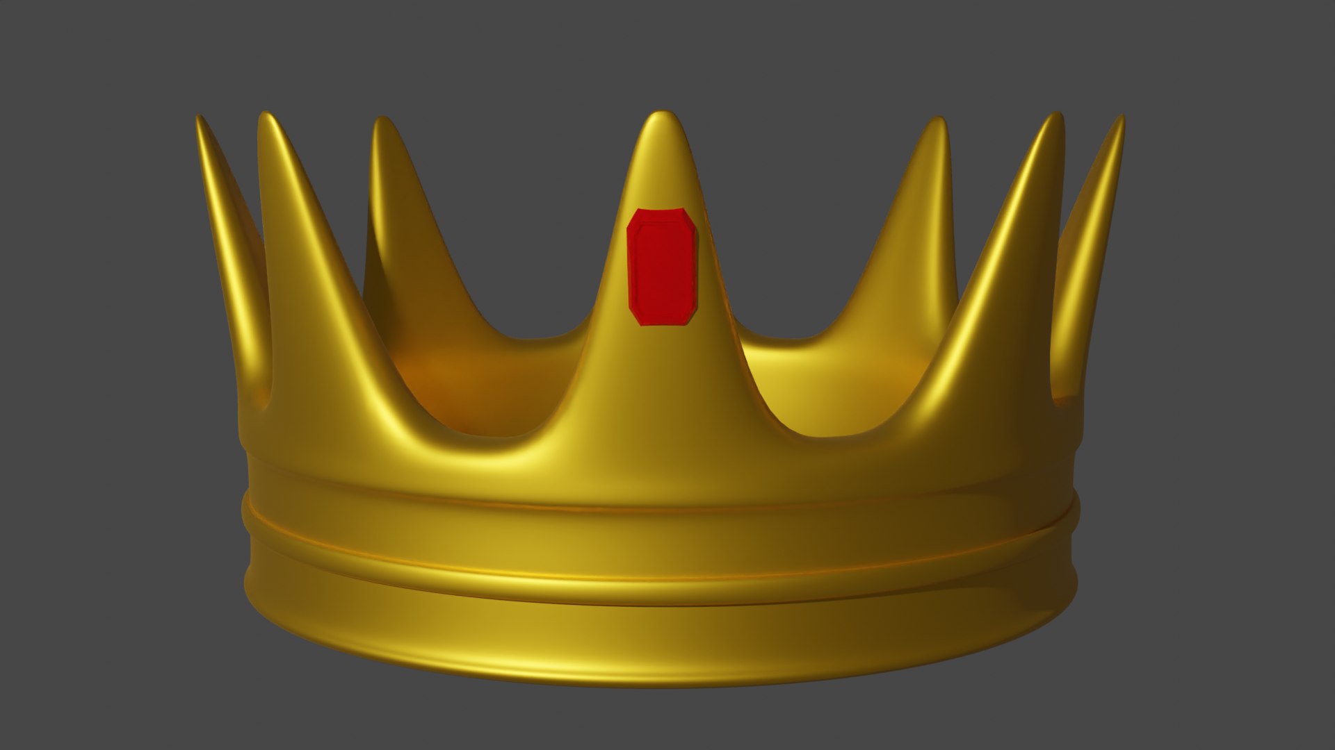 Royal King Crown 3D Model - TurboSquid 1989679