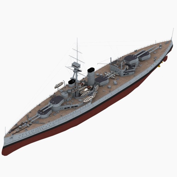 戦艦HMSオリオン3Dモデル - TurboSquid 1138174