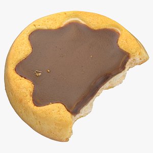 Choco Mini Biscuit 01 Bitten