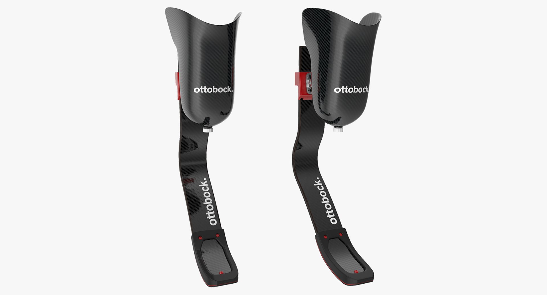 Below Knee Leg Sport Prosthetics 3D model preview