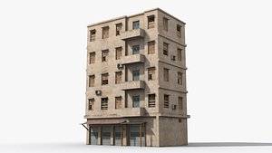3D Arab Middle East Building x9