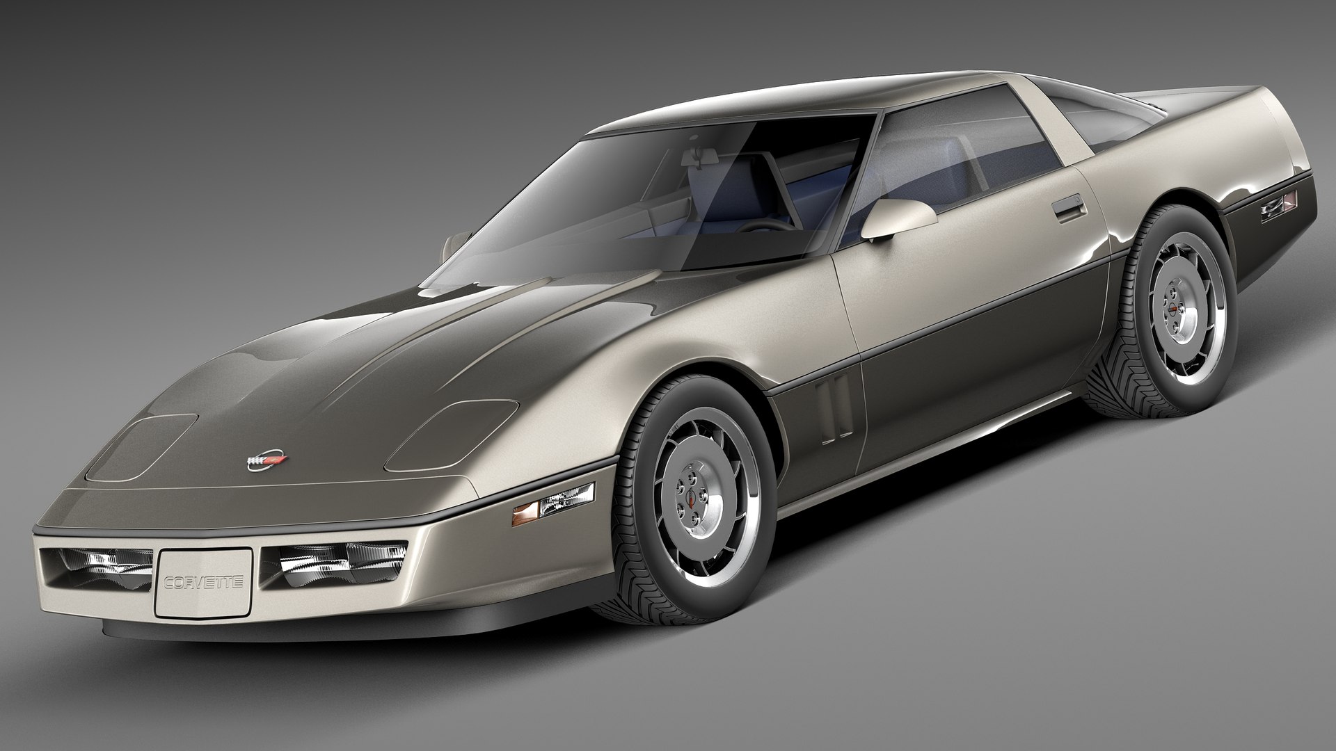 シボレーコルベットC4クーペ3Dモデル - TurboSquid 599783