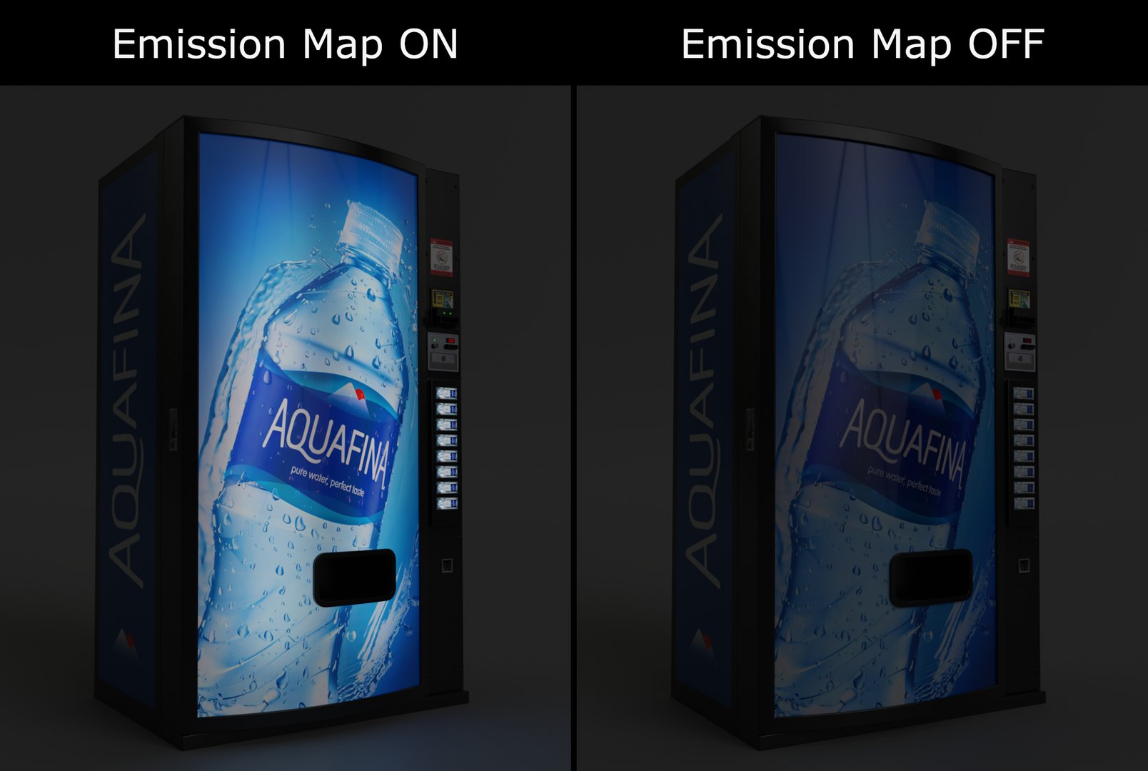 3D Aquafina Vending Machine TurboSquid 2106999