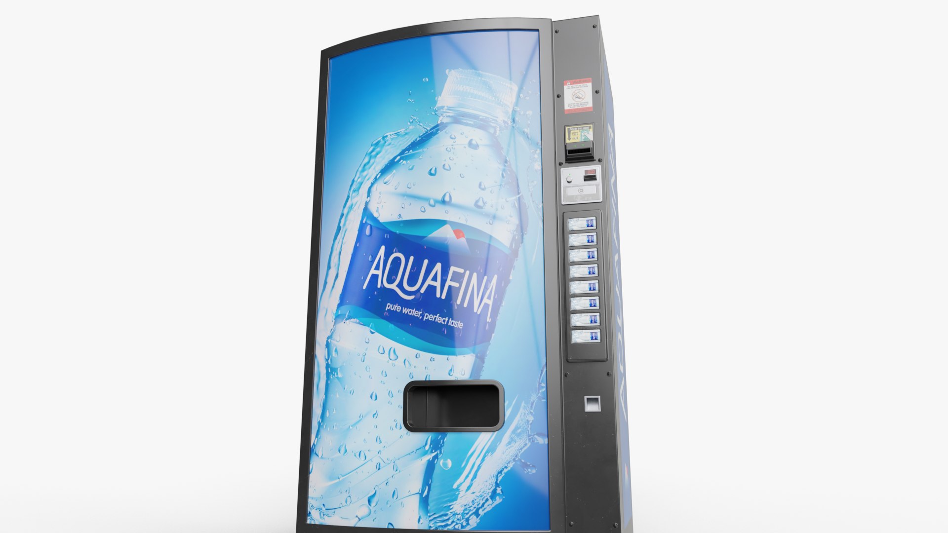 3D Aquafina Vending Machine TurboSquid 2106999