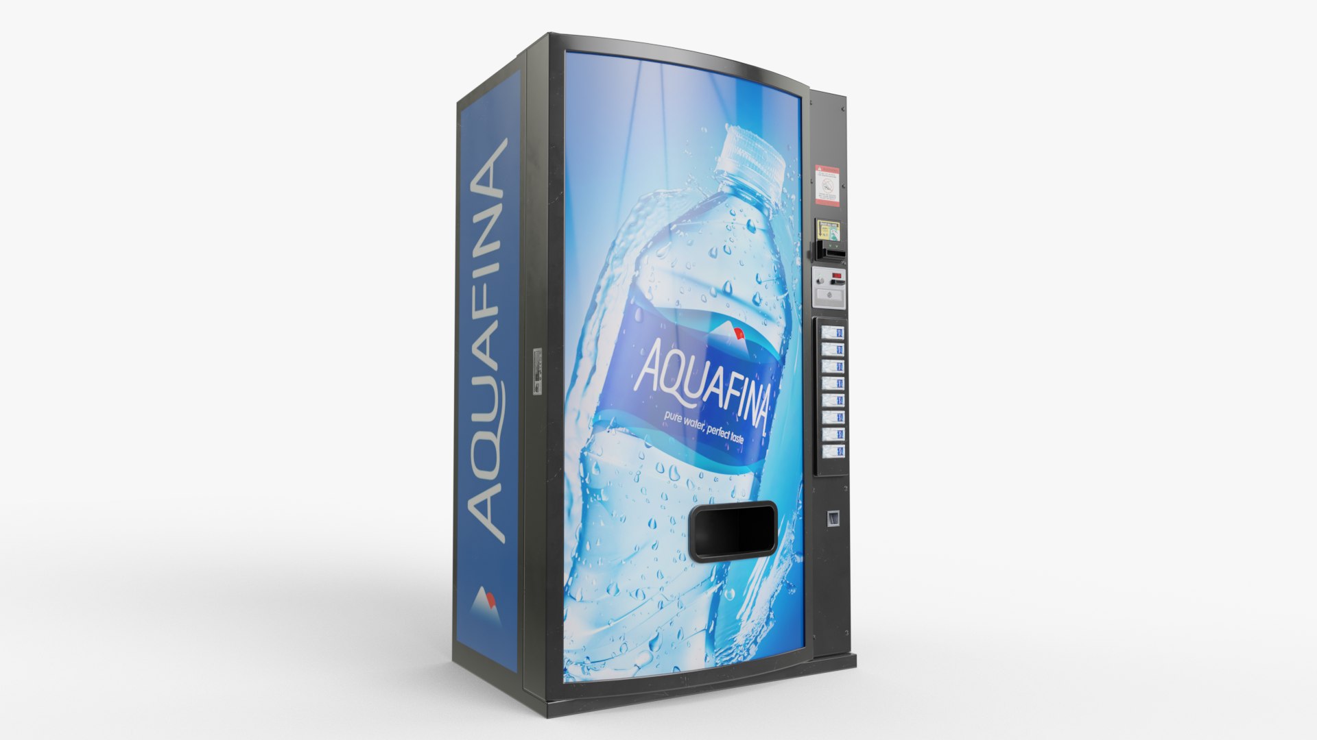 3D Aquafina Vending Machine TurboSquid 2106999