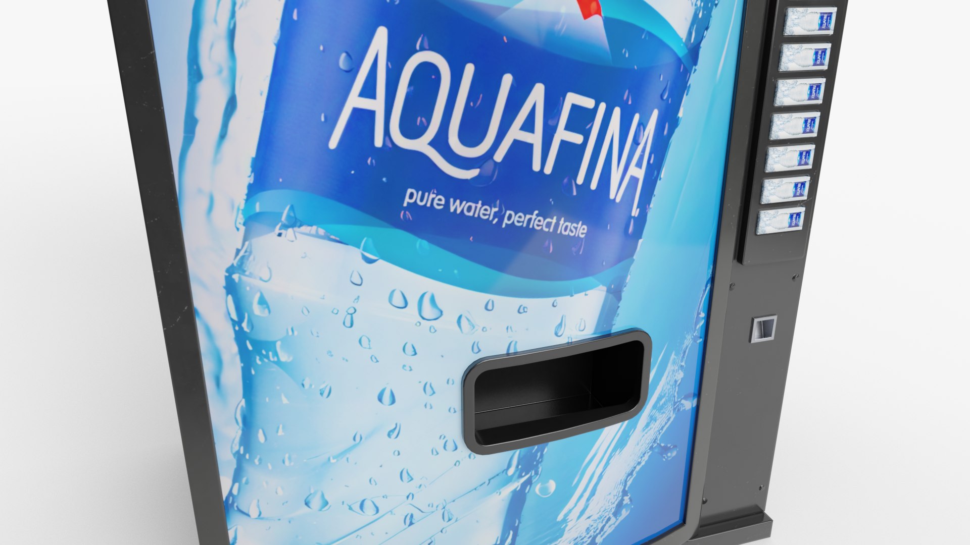 3D Aquafina Vending Machine TurboSquid 2106999