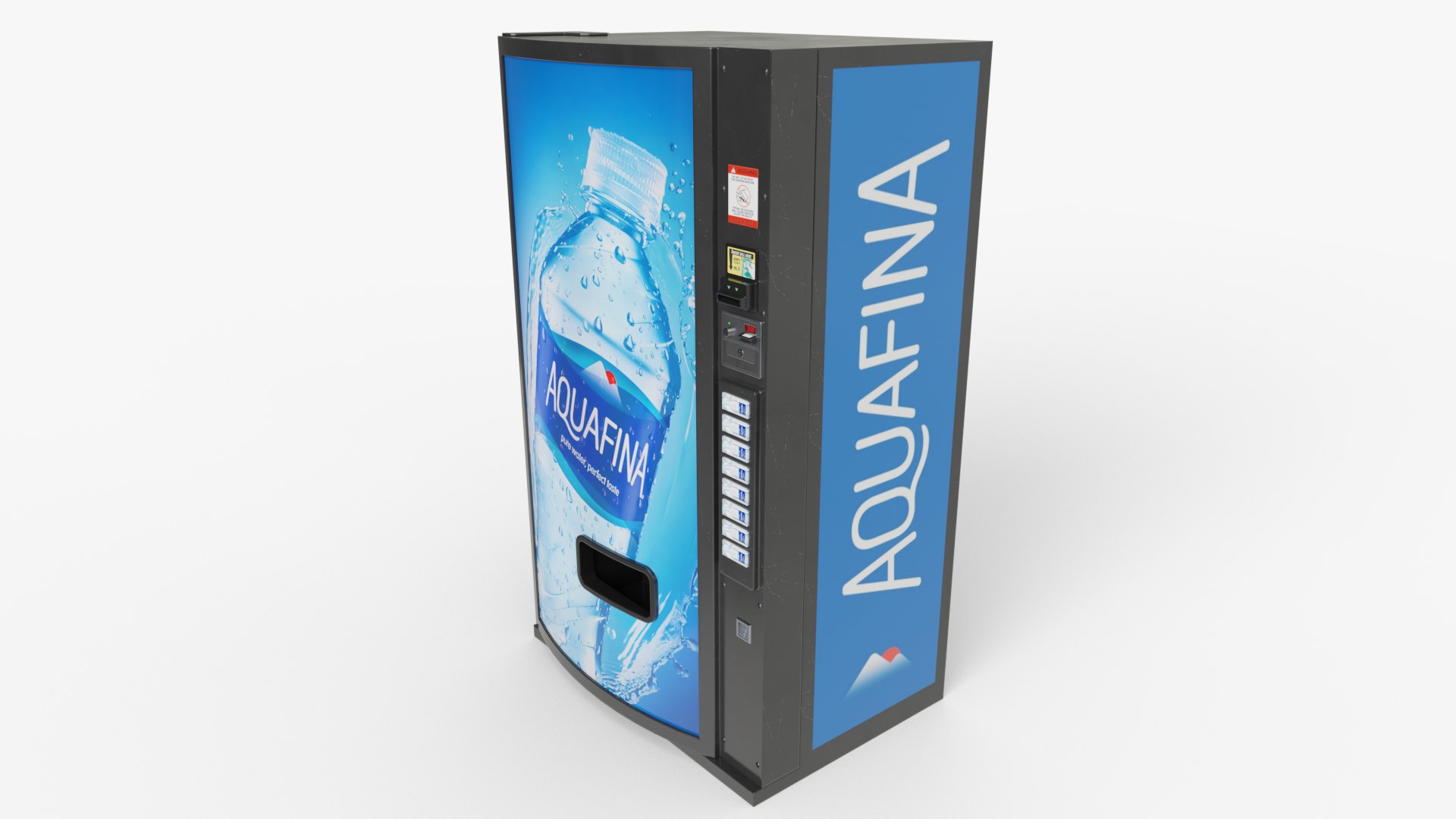 3D Aquafina Vending Machine TurboSquid 2106999