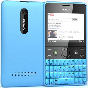 Nokia Asha 210 Blue