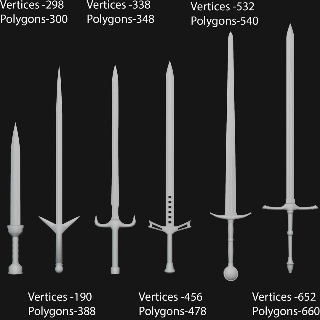 Pack weapons medieval 3D - TurboSquid 1583949