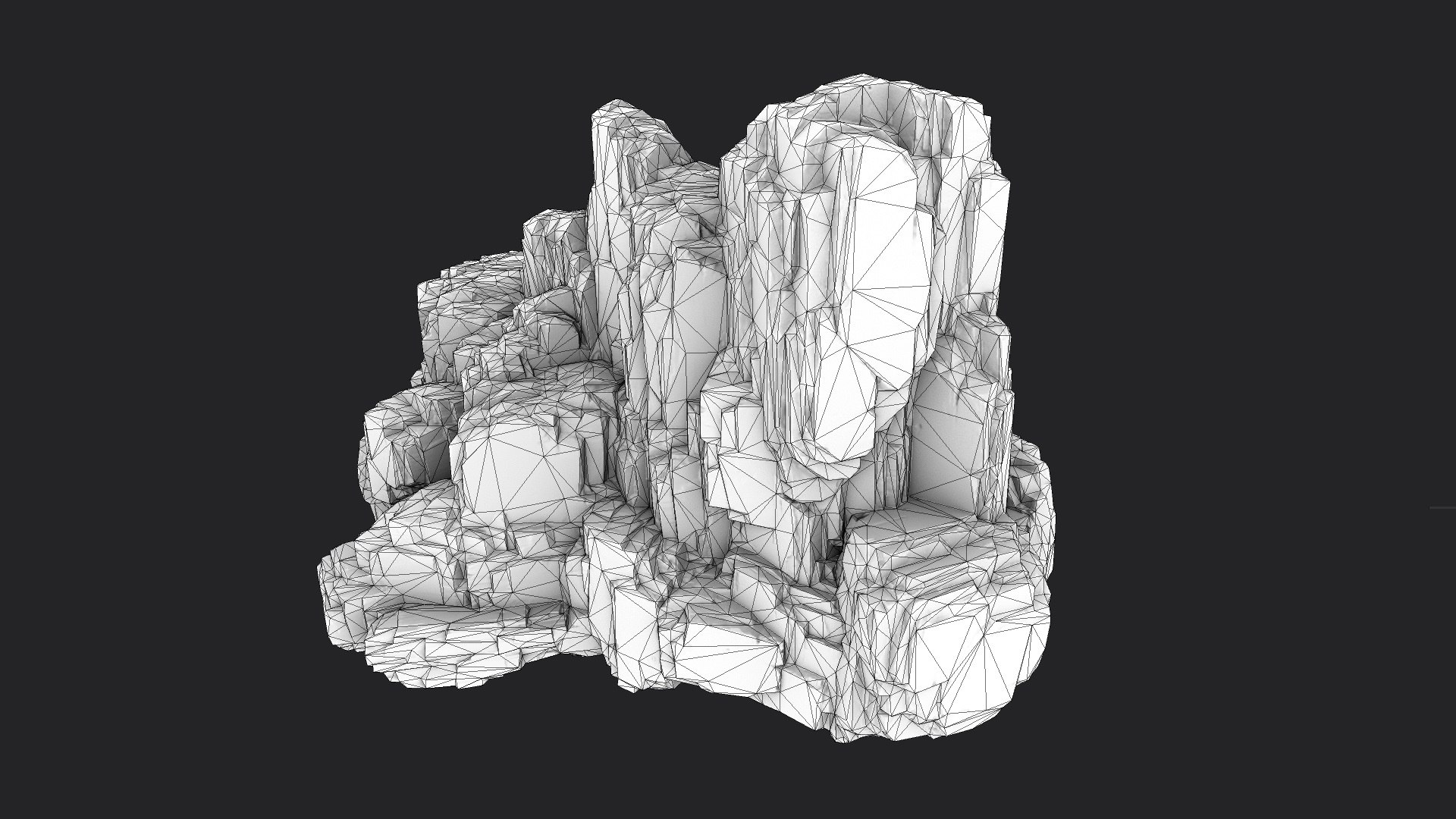 3D Cliff Model - TurboSquid 1950281