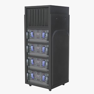 server rack 3ds