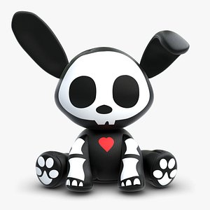 Skelanimal Jack Rabbit Toy