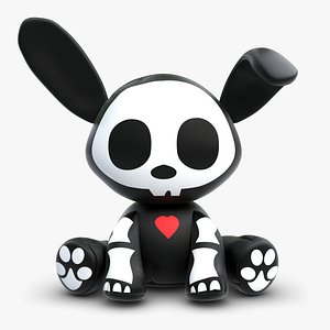 Skelanimal Jack Rabbit Toy