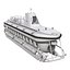 Submarino de Turismo Mark V Rigged