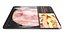Ham Prosciutto Cotto sliced in packaging