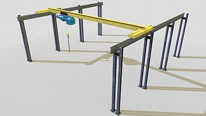 Cranes Pack Unreall Asset 3D