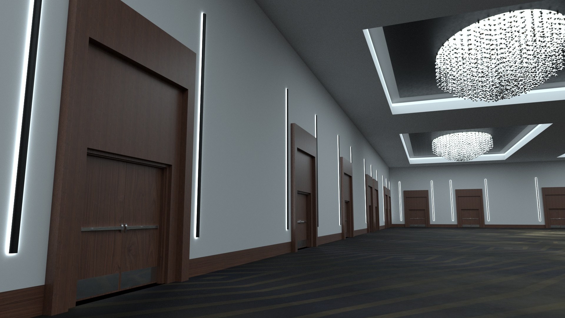 Ballroom 19 3D Model - TurboSquid 2187554