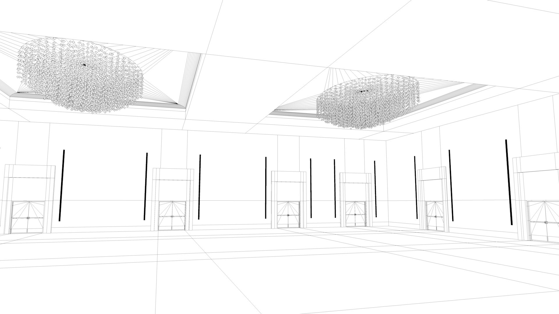 Ballroom 19 3D Model - TurboSquid 2187554
