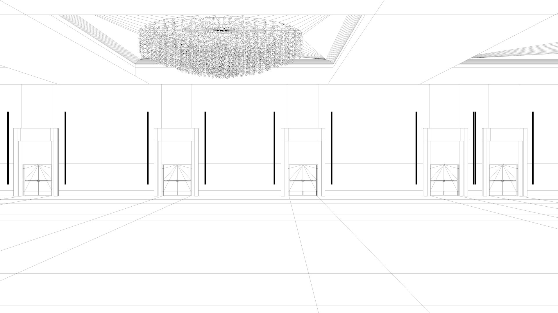 Ballroom 19 3D Model - TurboSquid 2187554