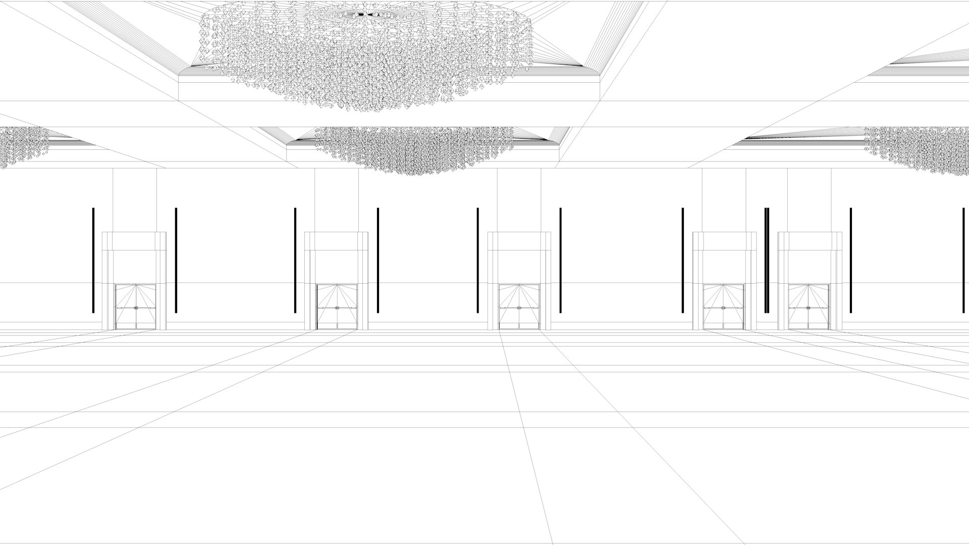 Ballroom 19 3D Model - TurboSquid 2187554