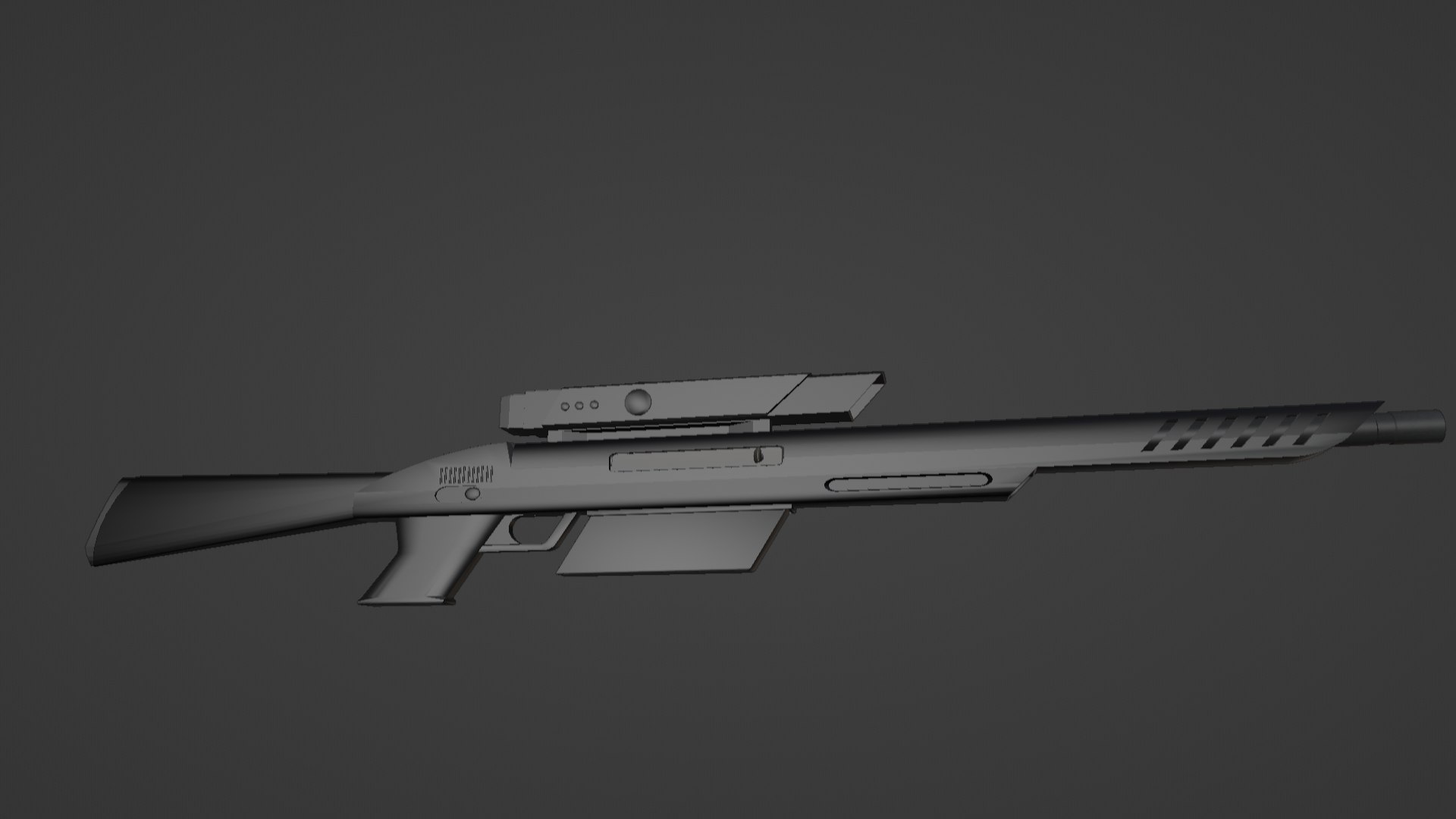 3d Sniper Rifle - Turbosquid 2162128