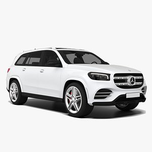3D Mercedes-Benz GLS