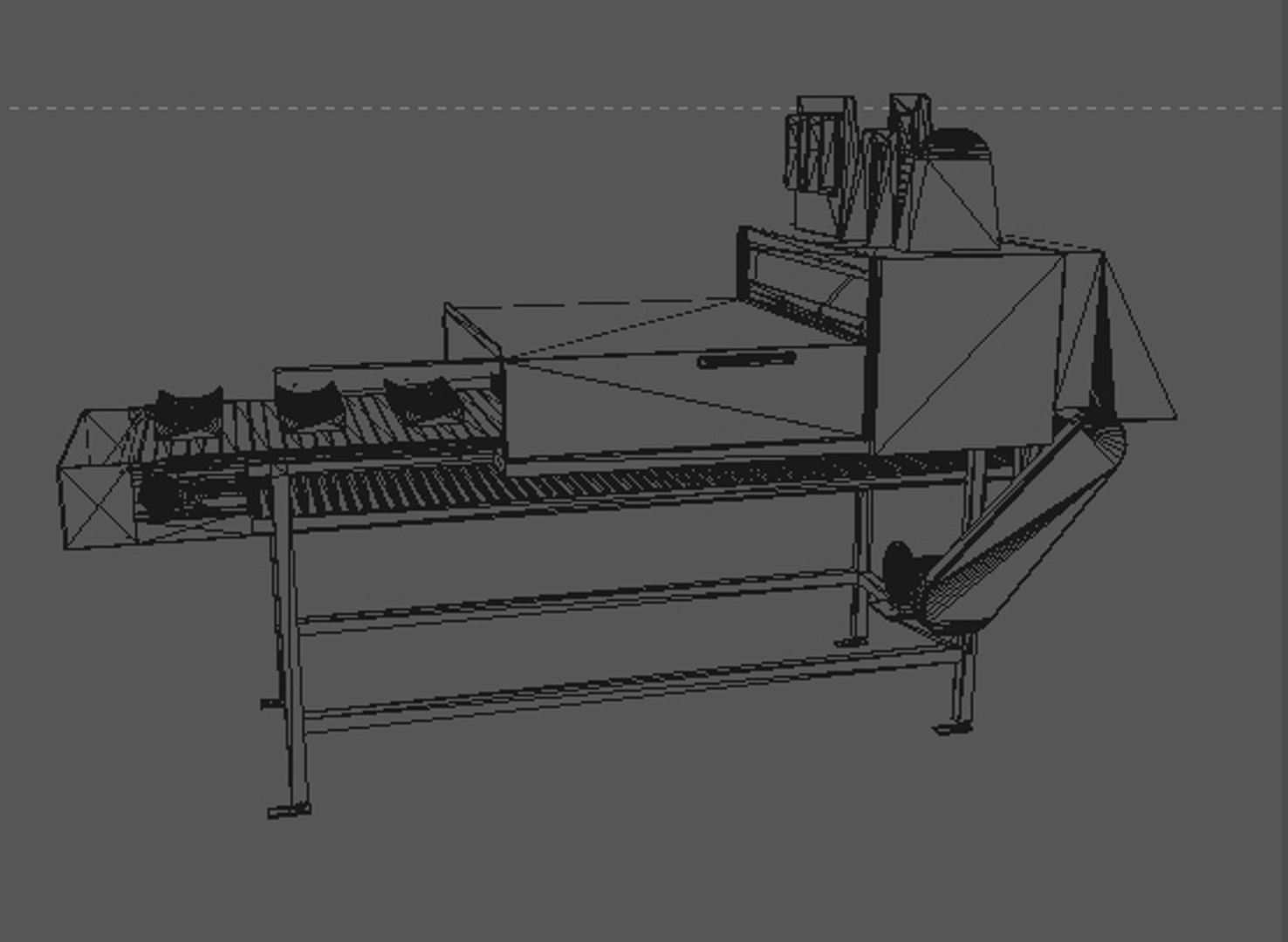 Segmenter Conveyor Machine C4d