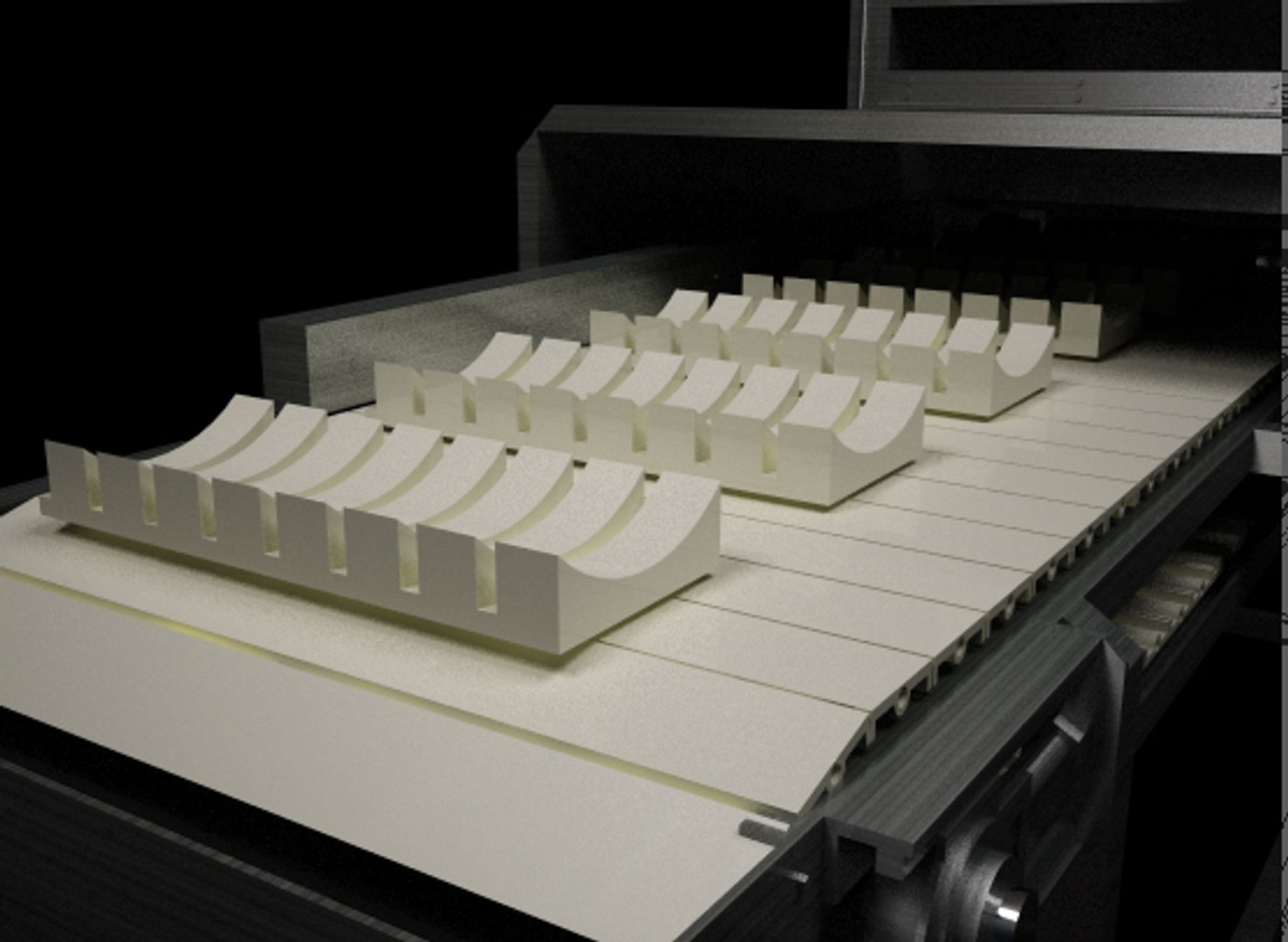 Segmenter Conveyor Machine C4d
