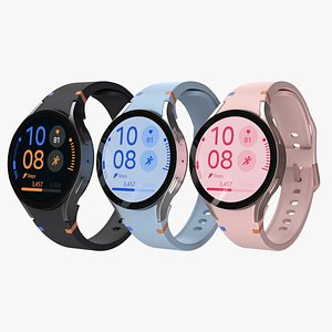 3D Samsung Galaxy Watch FE All Colors model