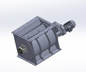 Diameter 630 mm airlock Rotary feeder model