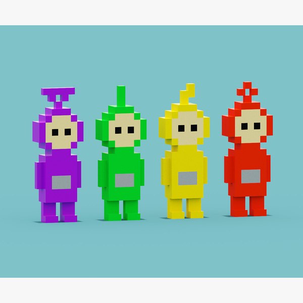 3D Teletubbies Model - TurboSquid 1941894