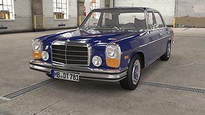 1968 1975 Mercedes Benz W114 3D