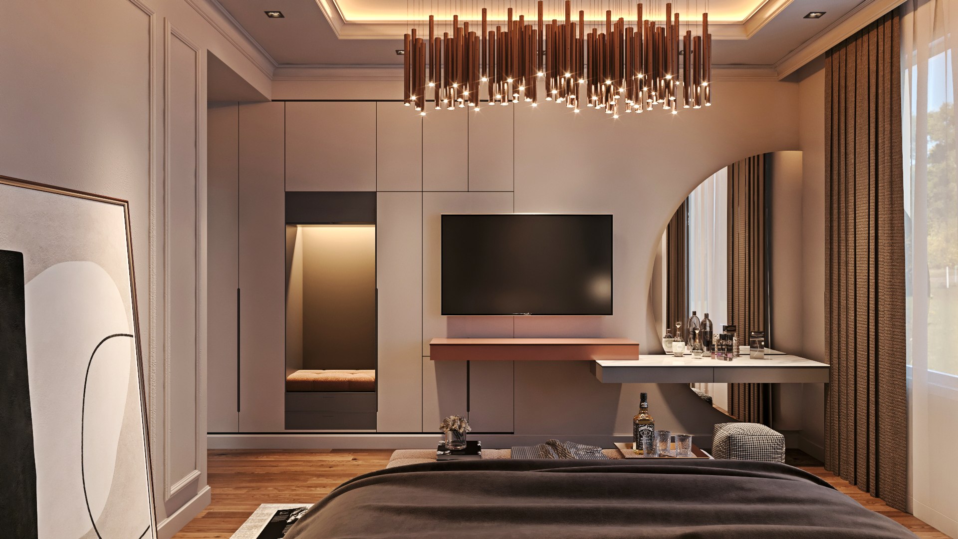 3D Bedroom Interior Design 3d Scene 3D Model - TurboSquid 2047878