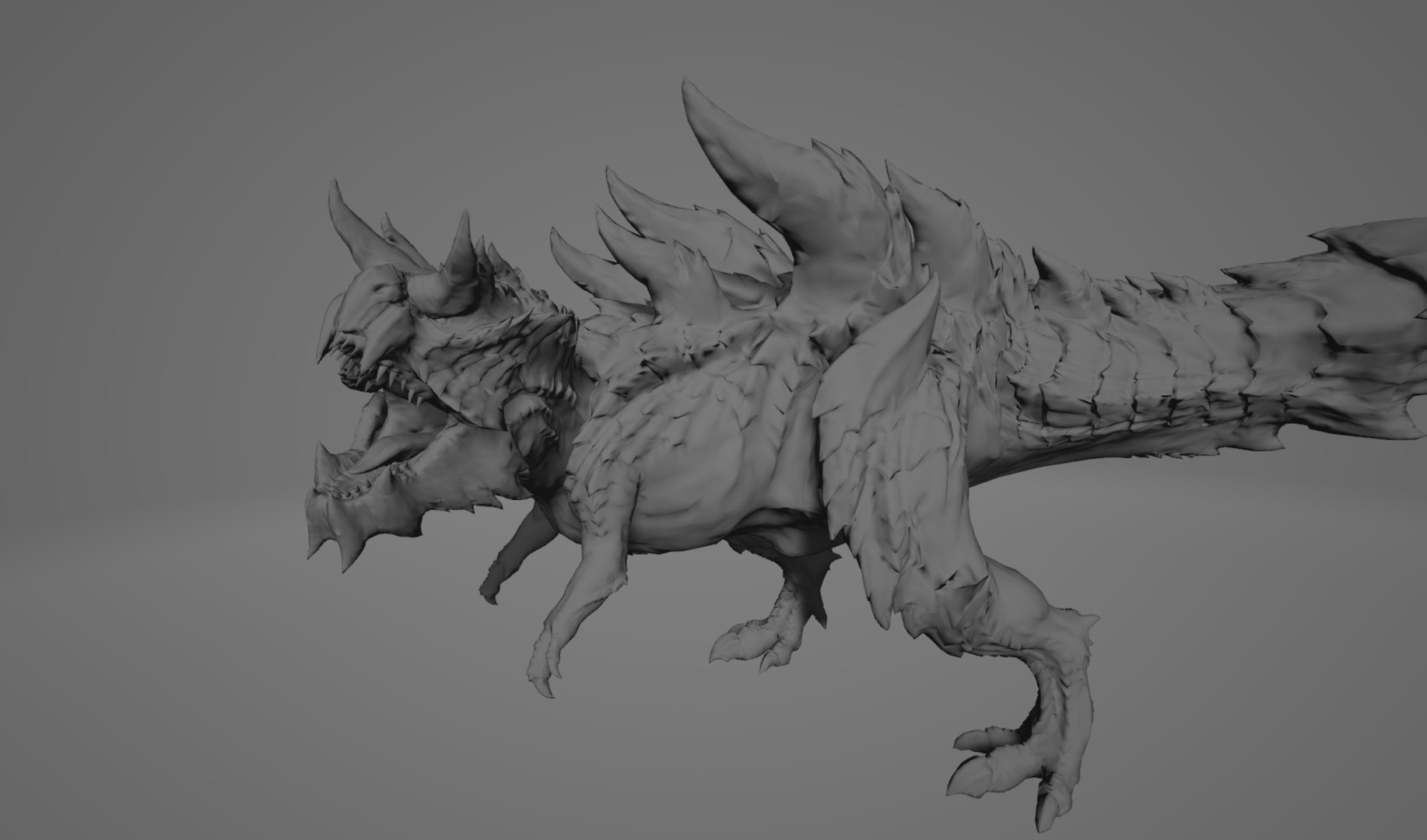 3D Model MONSTER HUNTER ACID GLAVENUS - TurboSquid 2225923