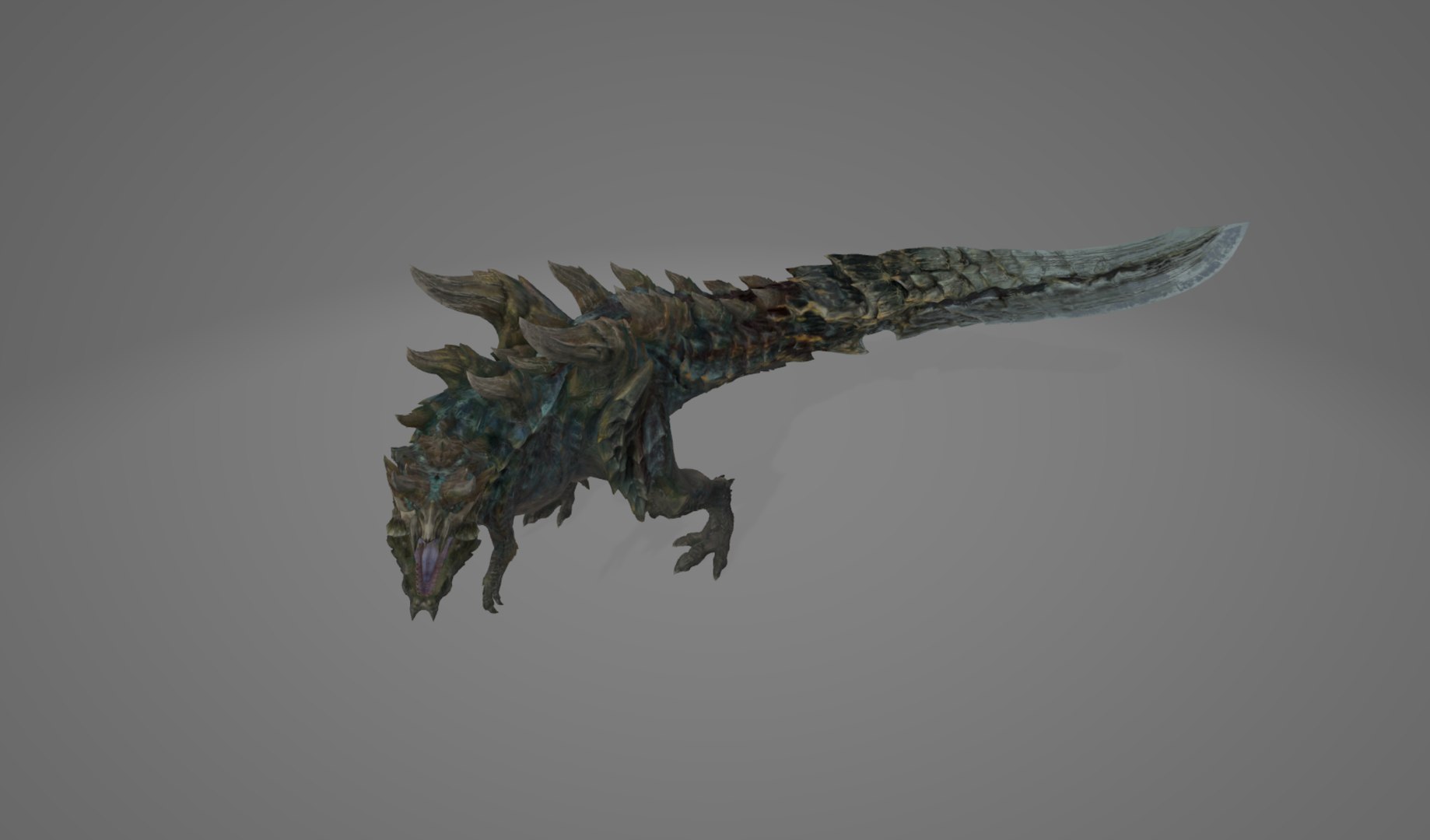 3D Model MONSTER HUNTER ACID GLAVENUS - TurboSquid 2225923