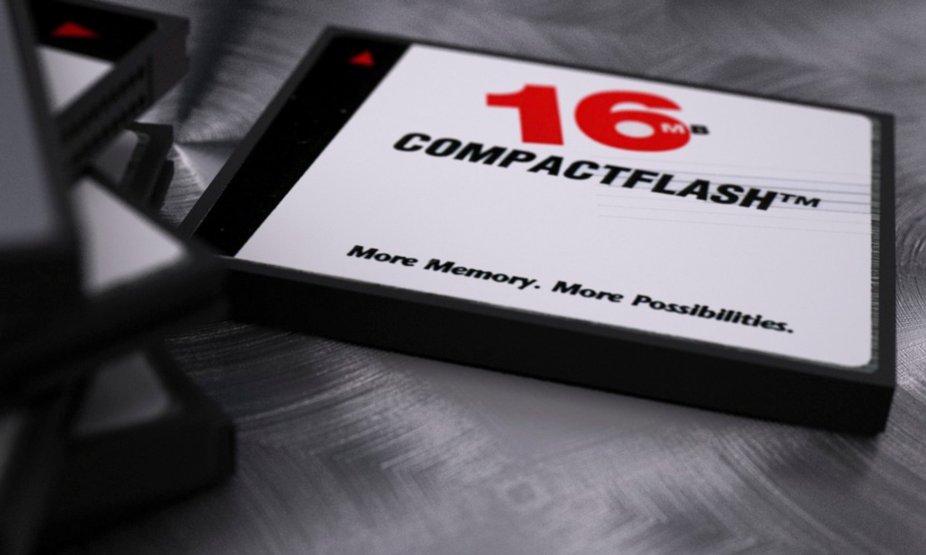 Compact Flash Cf Type-i 3d Model