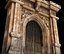 low-poly medieval door 3D model