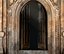 low-poly medieval door 3D model