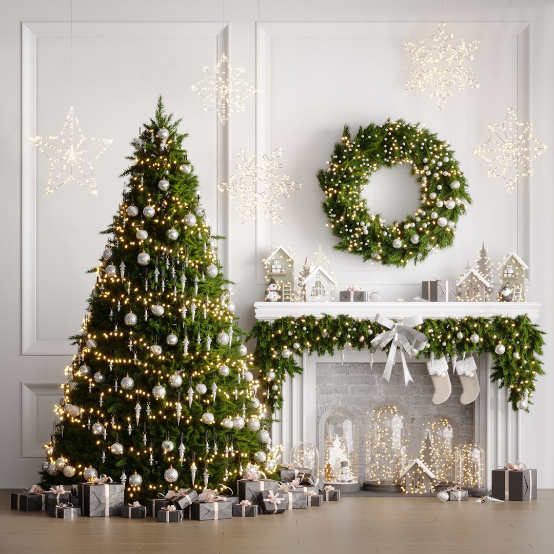 Christmas Set Model - TurboSquid 2155069