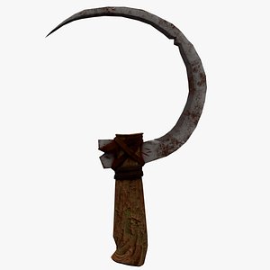 sickle zbrush blender 3D model