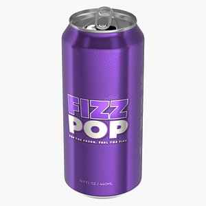 Open Standard Soda Can 440ml V2 model