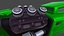 Stilisiertes Hot-Rod-Auto-3D-Modell HD 4K PBR-Texturen Spielfertig