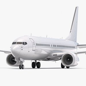 Boeing 737-800 MAX Generic 3D model